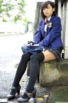 blazer blouse dgc_0992 pleated_skirt sakai_ran school_uniform skirt thighhighs vest zettai_ryouiki rating:Safe score:1 user:nil!