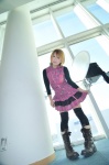 ayachi boots cosplay dress dress_lift sweater tagme_character tagme_series thighhighs zettai_ryouiki rating:Safe score:0 user:nil!