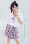 cosplay hentai_ouji_to_warawanai_neko nasuvi pantyhose pleated_skirt ponytail sailor_uniform school_uniform skirt tsutsukakushi_tsukushi rating:Safe score:0 user:pixymisa
