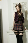 camisole garters hirano_aya miniskirt mirror plaid skirt slip thighhighs vest rating:Safe score:2 user:nil!