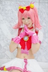 backpack choker cosplay croptop gloves hoshikuzu_witch_meruru kurasaka_kururu meruru_(oreimo) miniskirt ore_no_imouto_ga_konna_ni_kawaii_wake_ga_nai pink_hair skirt twintails rating:Safe score:1 user:nil!