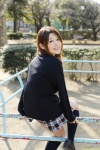 blouse cardigan dgc_1034 kneesocks oda_yukari pleated_skirt school_uniform skirt tie rating:Safe score:0 user:nil!