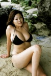 beach bikini cleavage matsugane_youko side-tie_bikini swimsuit watermelon_(yoko) rating:Safe score:1 user:nil!