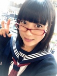 cardigan glasses luchiino sailor_uniform school_uniform rating:Safe score:0 user:nil!