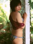 ass bikini blouse mitsuya_youko open_clothes sexual_surprise swimsuit rating:Safe score:0 user:nil!