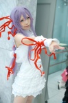 al_azif cosplay demonbane dress hair_ribbons pantyhose purple_hair yosugara_touru rating:Safe score:0 user:nil!