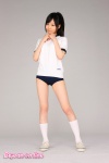buruma costume gym_uniform ponytail shorts socks tshirt yasuhara_sayaka rating:Safe score:1 user:nil!
