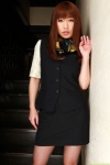 blouse dgc_0864 kayama_mika miniskirt skirt thighhighs vest rating:Safe score:0 user:nil!