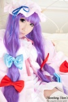 bed cosplay dress hat patchouli_knowledge purple_hair robe saku sweet_garden thighhighs touhou zettai_ryouiki rating:Safe score:0 user:nil!