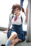 aomi_isara blouse cosplay jumper koi_to_senkyo_to_chocolate momose_riyu school_uniform socks twintails rating:Safe score:1 user:nil!