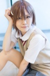 blouse boo cosplay misaka_mikoto pleated_skirt skirt sweater to_aru_kagaku_no_railgun rating:Safe score:0 user:pixymisa