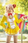 atelier_meruru blonde_hair bow cape cosplay crown dress merurulince_rede_arls miho pettipants rating:Safe score:0 user:pixymisa