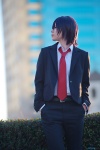 cosplay crossplay dress_shirt hanamiya_makoto kuroko_no_basuke sasa suit tie trousers rating:Safe score:0 user:pixymisa
