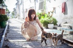 cat dress hat ryu_ji-hye sun_hat rating:Safe score:1 user:mock