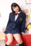 blazer blouse dgc_0049 kneesocks pleated_skirt school_uniform skirt takara_michiko rating:Safe score:3 user:nil!