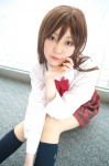 blouse cosplay kneesocks original pantyhose pleated_skirt school_uniform shiki skirt rating:Safe score:1 user:nil!