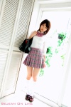 blouse bookbag kijima_noriko kneesocks pleated_skirt school_uniform skirt rating:Safe score:0 user:nil!