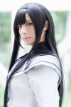 akemi_homura cosplay hairband lake_(photoset) puella_magi_madoka_magica sailor_uniform school_uniform usakichi rating:Safe score:0 user:nil!