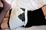 ass bed camisole fishnet_stockings garter_belt miniskirt nao skirt slip thighhighs rating:Safe score:1 user:nil!