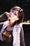 glasses hoshino_aki long_sleeves tshirt vest rating:Safe score:3 user:nil!