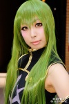 cc code_geass cosplay detached_sleeves dress green_hair nano_(ii) yellow_eyes rating:Safe score:0 user:pixymisa
