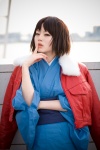 coat cosplay kanata kara_no_kyoukai kimono ryougi_shiki rating:Safe score:2 user:nil!