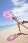 beach bikini cleavage konan_yuka ocean ponytail side-tie_bikini swimsuit rating:Safe score:0 user:nil!
