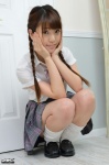 4k-star_053 blouse loose_socks pleated_skirt school_uniform shiraishi_mizuho skirt socks twin_braids rating:Safe score:1 user:nil!