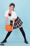 aoba_chieri basketball blouse pleated_skirt ponytail rq-star_602 school_uniform skirt thighhighs zettai_ryouiki rating:Safe score:1 user:nil!