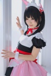 apron cosplay dress hairband hairbows kurasaka_kururu love_live!_school_idol_project maid maid_uniform yazawa_niko rating:Safe score:0 user:nil!