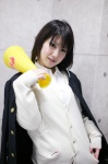 blazer blouse cardigan costume megaphone mizuhara_maho school_uniform rating:Safe score:0 user:nil!
