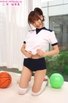 buruma gym_uniform honami_mitsui ponytail shirt_lift shorts thighhighs tshirt rating:Safe score:0 user:nil!