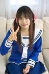 cosplay fruits_basket hair_ribbons honda_tooru sailor_uniform sakura_yayoi school_uniform twintails rating:Safe score:0 user:nil!