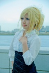akatsuki axis_powers_hetalia blonde_hair blouse corset cosplay france genderswap nyotalia rating:Safe score:0 user:pixymisa