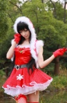 fishnet_stockings gloves santa_costume tachibana_sakura thighhighs rating:Safe score:2 user:pixymisa