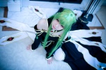 cc choker code_geass cosplay dress green_hair katsuki_raimu wings rating:Safe score:1 user:xkaras