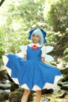 blue_hair cirno cosplay dress dress_lift hairbow lenfried touhou wings rating:Safe score:0 user:nil!