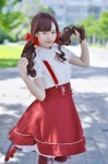 blouse cosplay miniskirt original print_legwear skirt thighhighs tokihara_tsutsuji twintails rating:Safe score:0 user:nil!