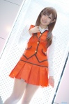 akb48 blouse cosplay kojima_haruna_(cosplay) nanamo pantyhose pleated_skirt sheer_legwear skirt vest rating:Safe score:1 user:nil!