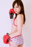 ass bikini boxing_gloves seo_akiko side-tie_bikini swimsuit rating:Safe score:1 user:nil!