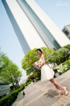 bouquet dress high_heels jeong_ju-mi necklace rating:Safe score:0 user:mock