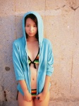 bikini cleavage hoodie koike_rina side-tie_bikini swimsuit vyj_94 rating:Safe score:1 user:nil!