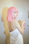 bathroom cosplay momo_velia_deviluke pink_hair tagme_model to_love-ru towel rating:Safe score:1 user:Prishe