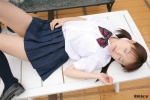 blouse costume kneesocks moriyama_kana pleated_skirt school_uniform skirt twintails rating:Safe score:1 user:nil!