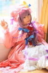 amatsuka_miyu cosplay dress hat patchouli_knowledge purple_hair robe thighhighs touhou rating:Safe score:0 user:nil!