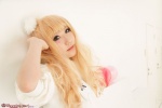 blonde_hair cape cosplay deep_rabbit dress macross macross_frontier macross_frontier:_itsuwari_no_utahime saku sheryl_nome rating:Safe score:0 user:nil!