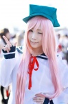 air_gear cosplay hat pink_hair sailor_uniform school_uniform simca you_(ii) rating:Safe score:1 user:nil!