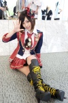 akb48 blazer blouse boots cosplay endou_sora headdress maeda_atsuko_(cosplay) miniskirt pleated_skirt school_uniform skirt tie rating:Safe score:2 user:pixymisa