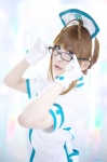 chii cosplay dress glasses gloves nurse nurse_cap nurse_uniform tagme_character tagme_series rating:Safe score:0 user:nil!