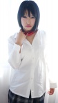 blouse chino collar pleated_skirt skirt rating:Safe score:0 user:pixymisa